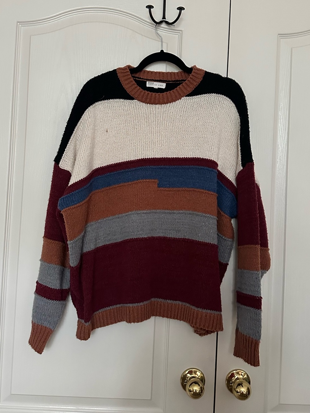 Little Lies Cara Colorblock Sweater